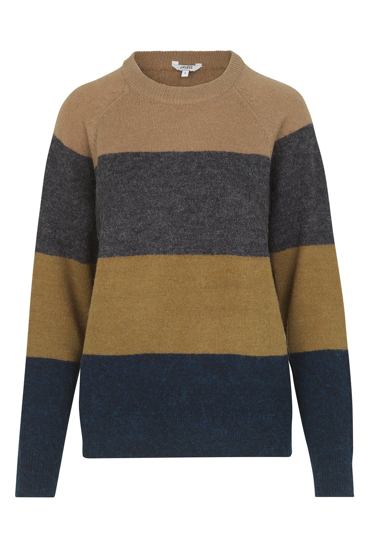 mbyM Nathalie alpaca jumper, butternut, front view