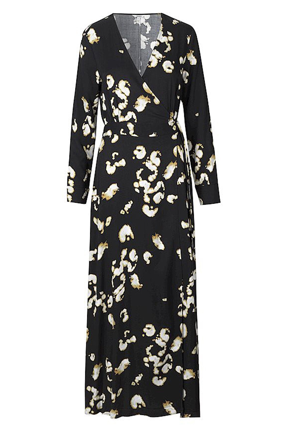 mbyM Evelia maxi dress, black, front view