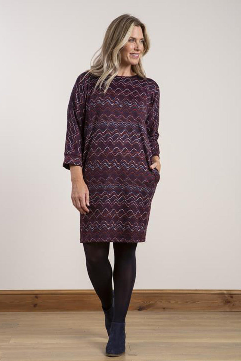 Banbury Dress, damson