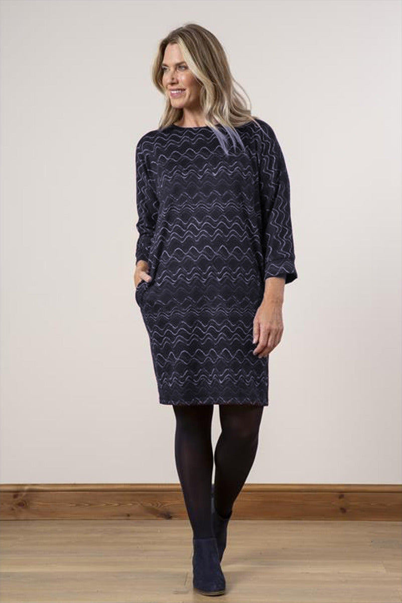 Banbury Dress, navy
