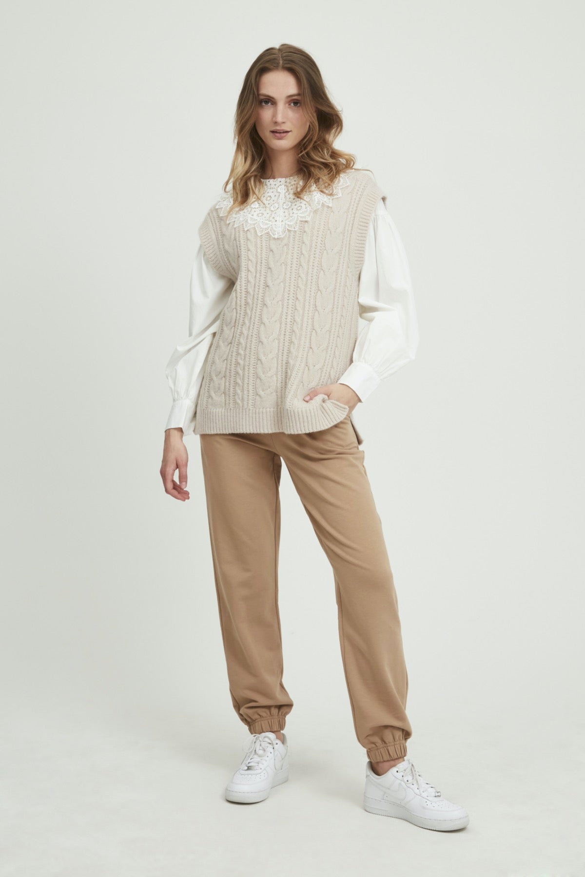 Ojenna slipover, ivory