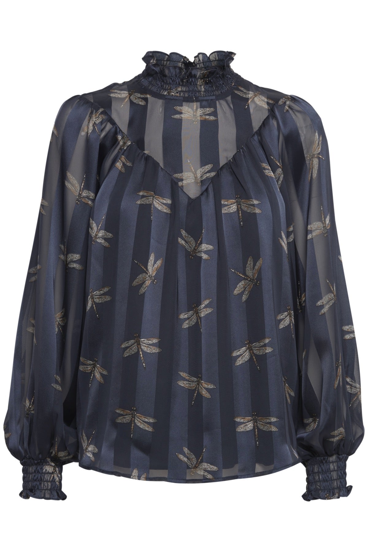Jilla blouse, navy