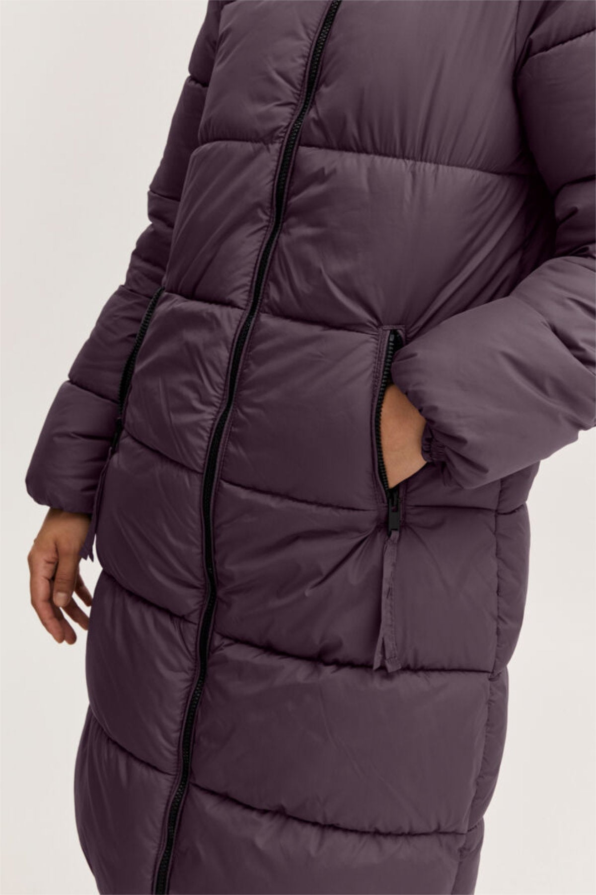 Bomina puffy coat, black pearl