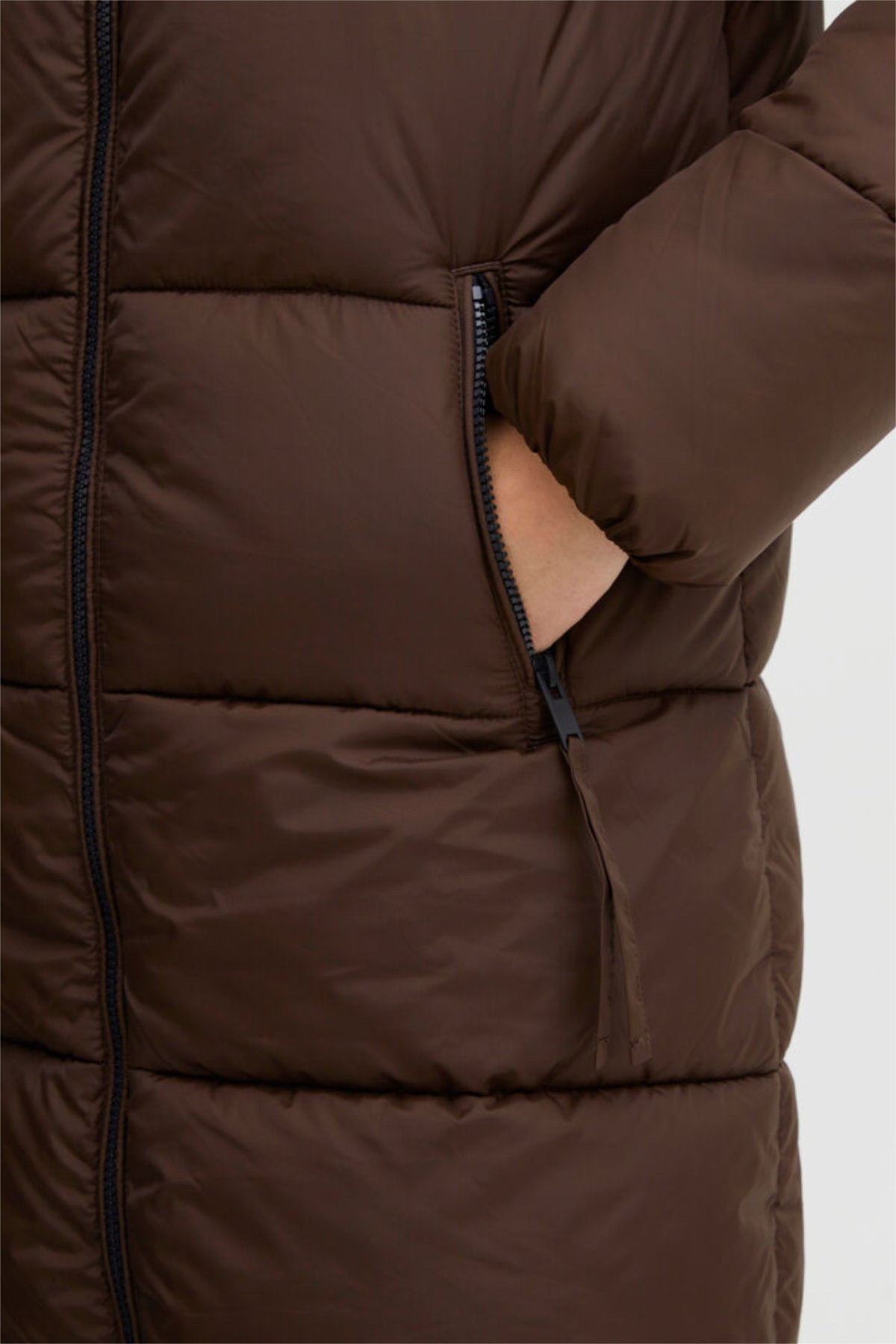 Bomina puffy coat, coffee