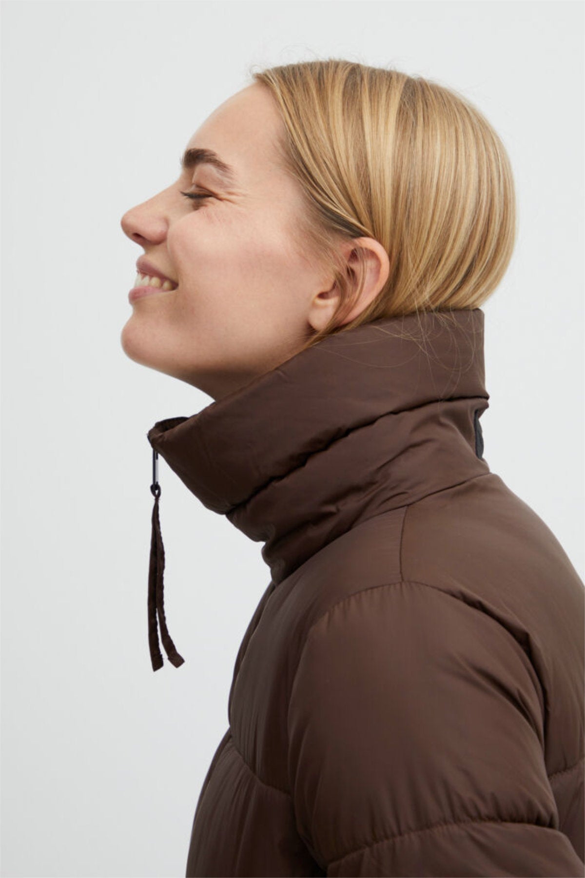 Bomina puffy coat, coffee
