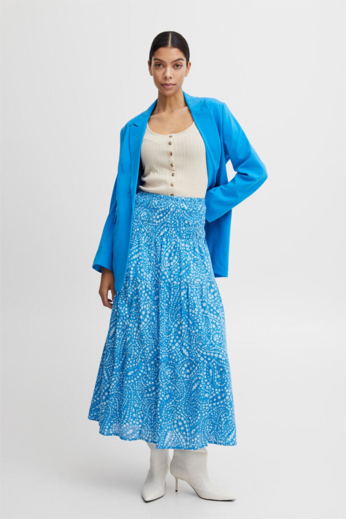 Imilla skirt, Ibiza blue