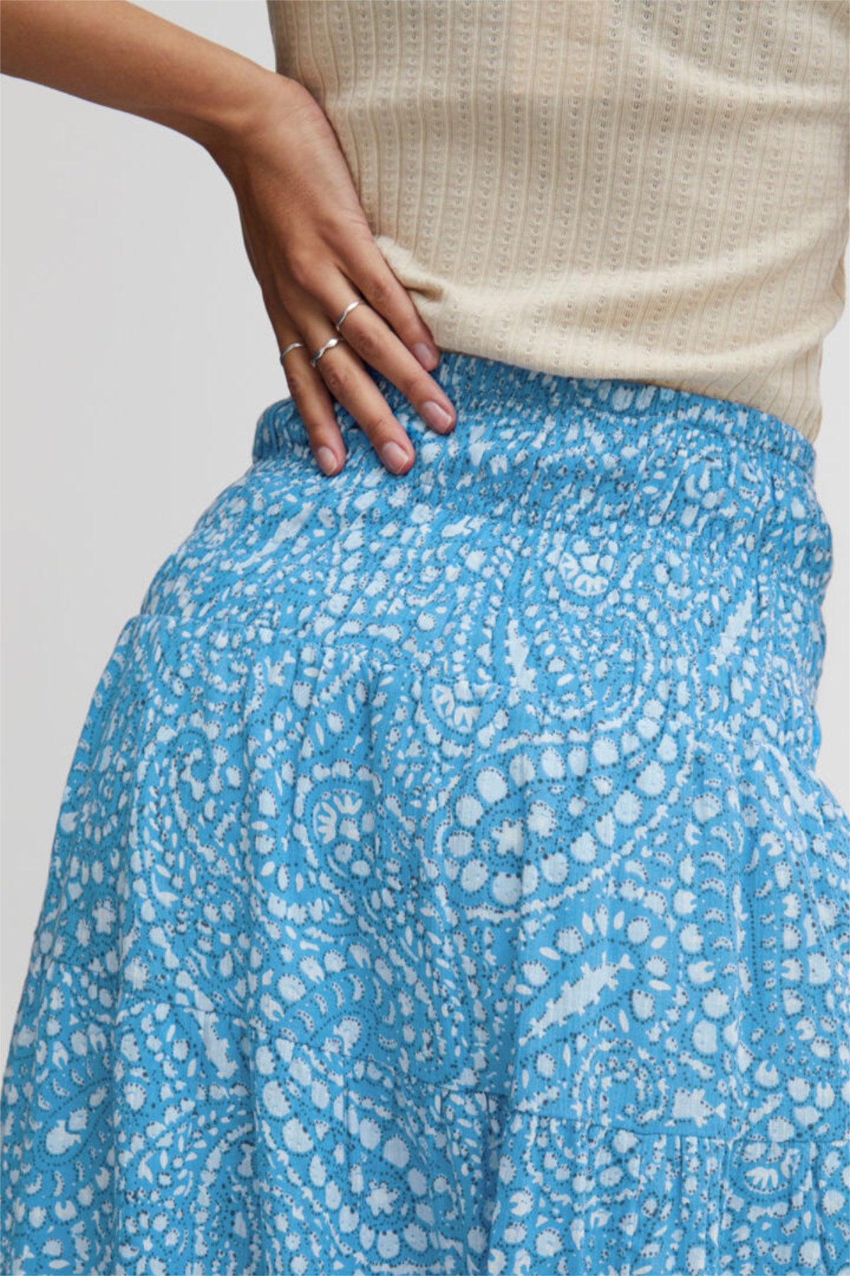 Imilla skirt, Ibiza blue