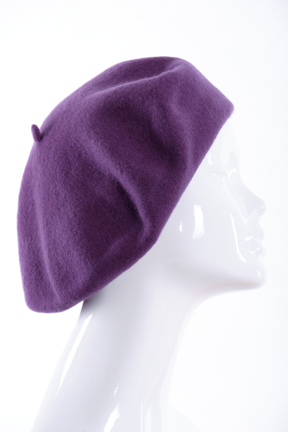 Merino wool classic beret