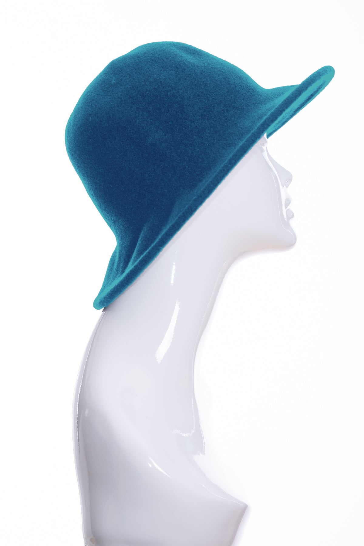 Merino wool fold flat hat