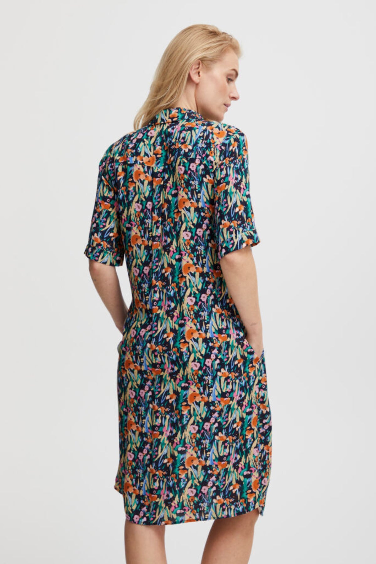 Annica shirt dress, multicolour