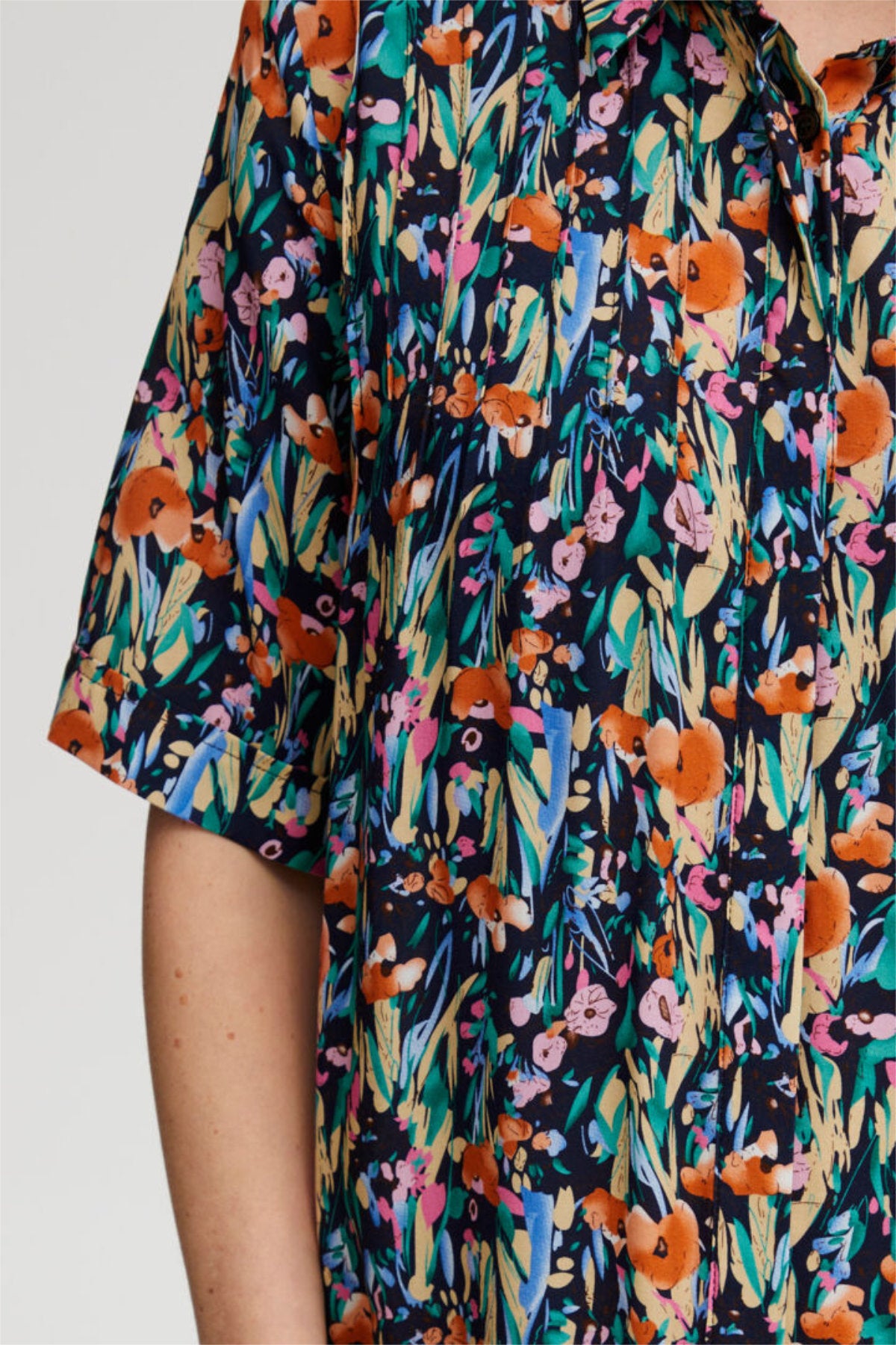 Annica shirt dress, multicolour