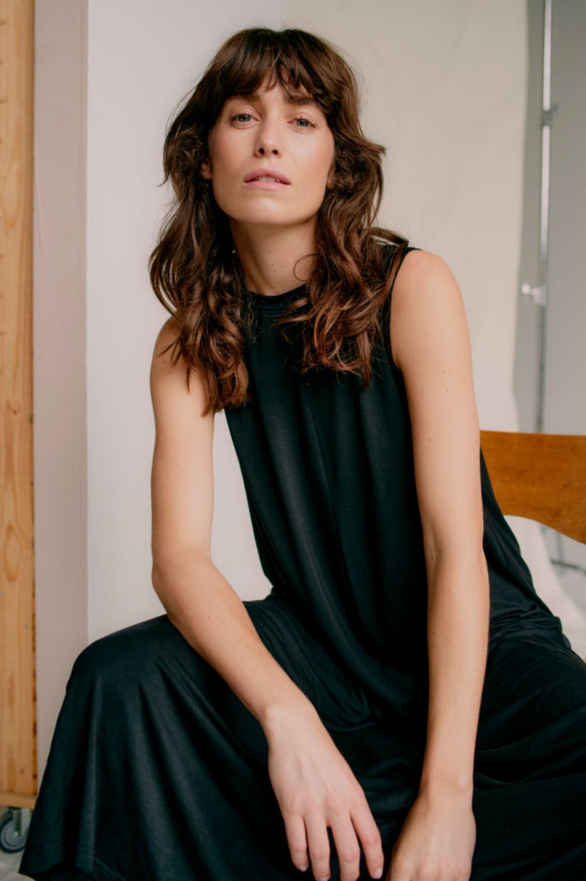 Rexima maxi dress, black