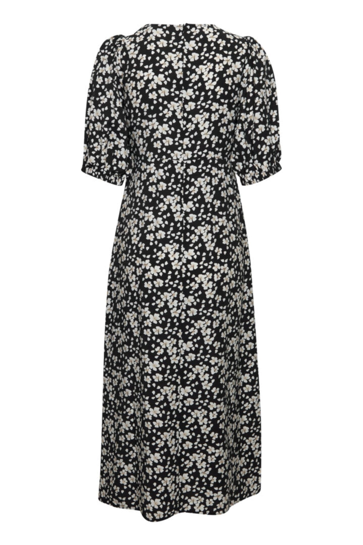 Ibano midi dress, black