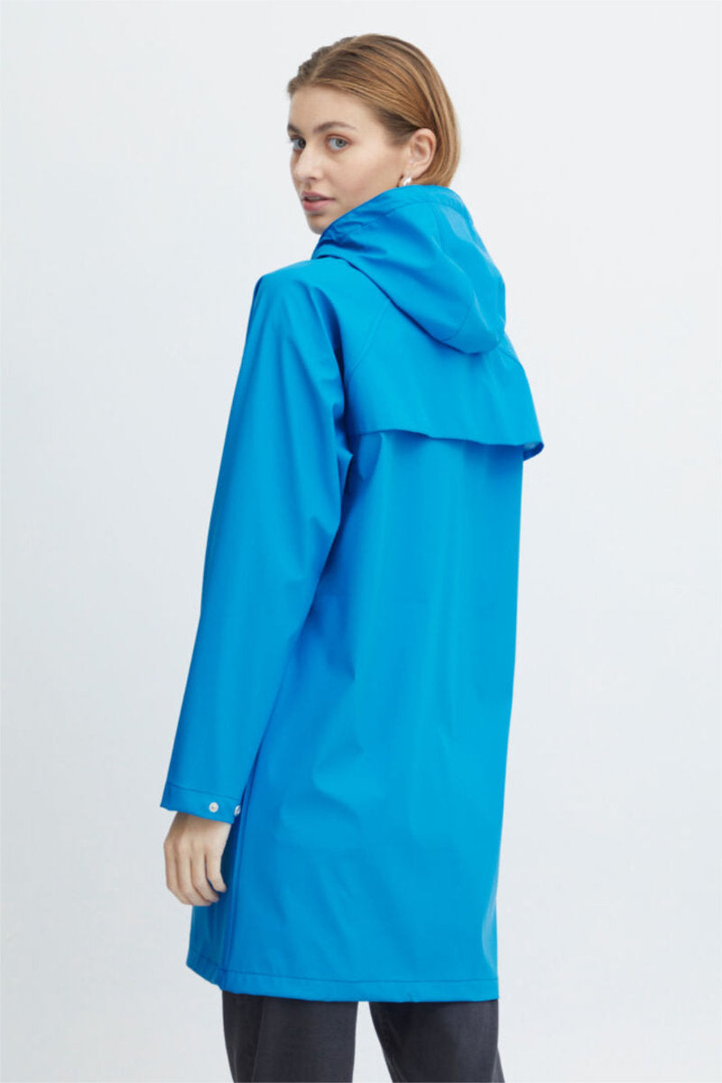 Tazi raincoat, blue