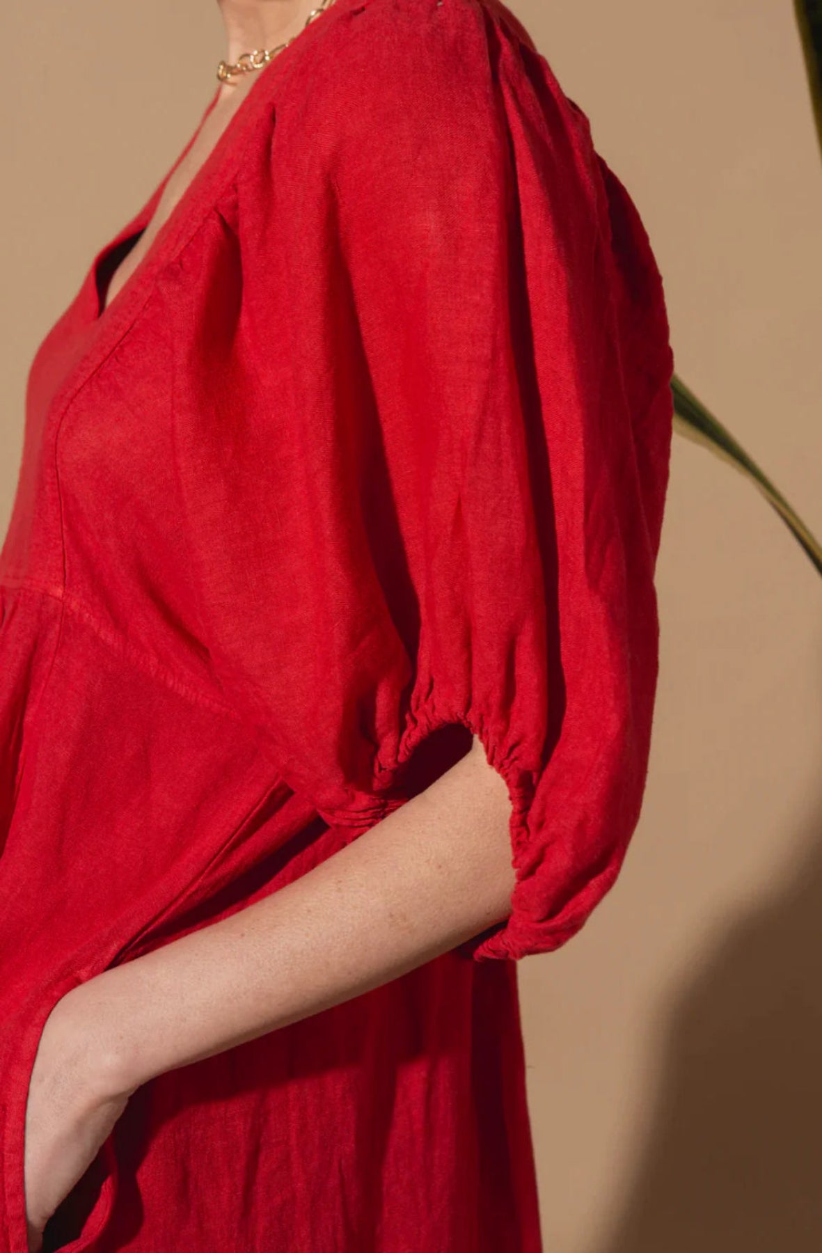 Livie dress, poppy