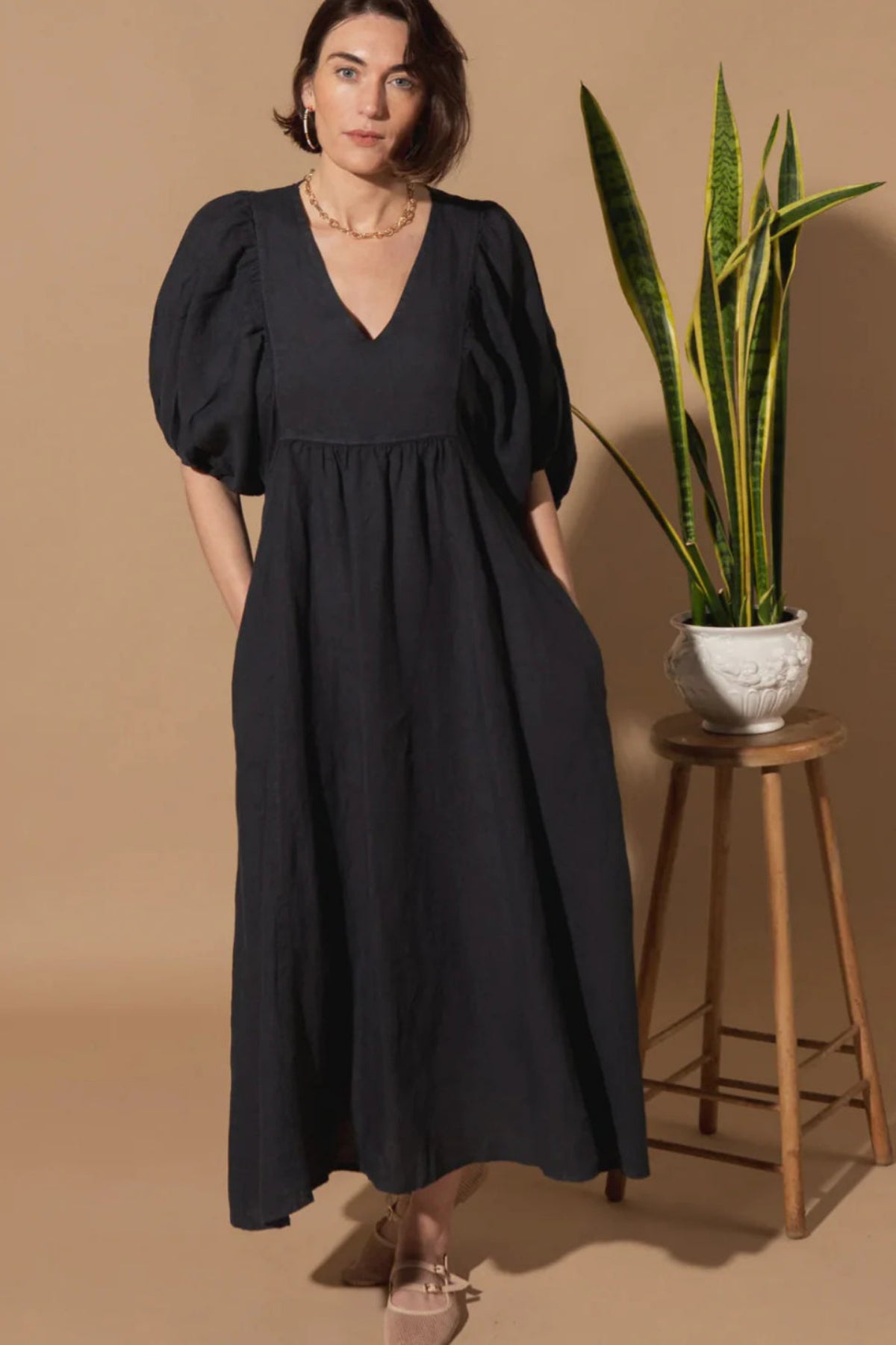 Livie dress, navy