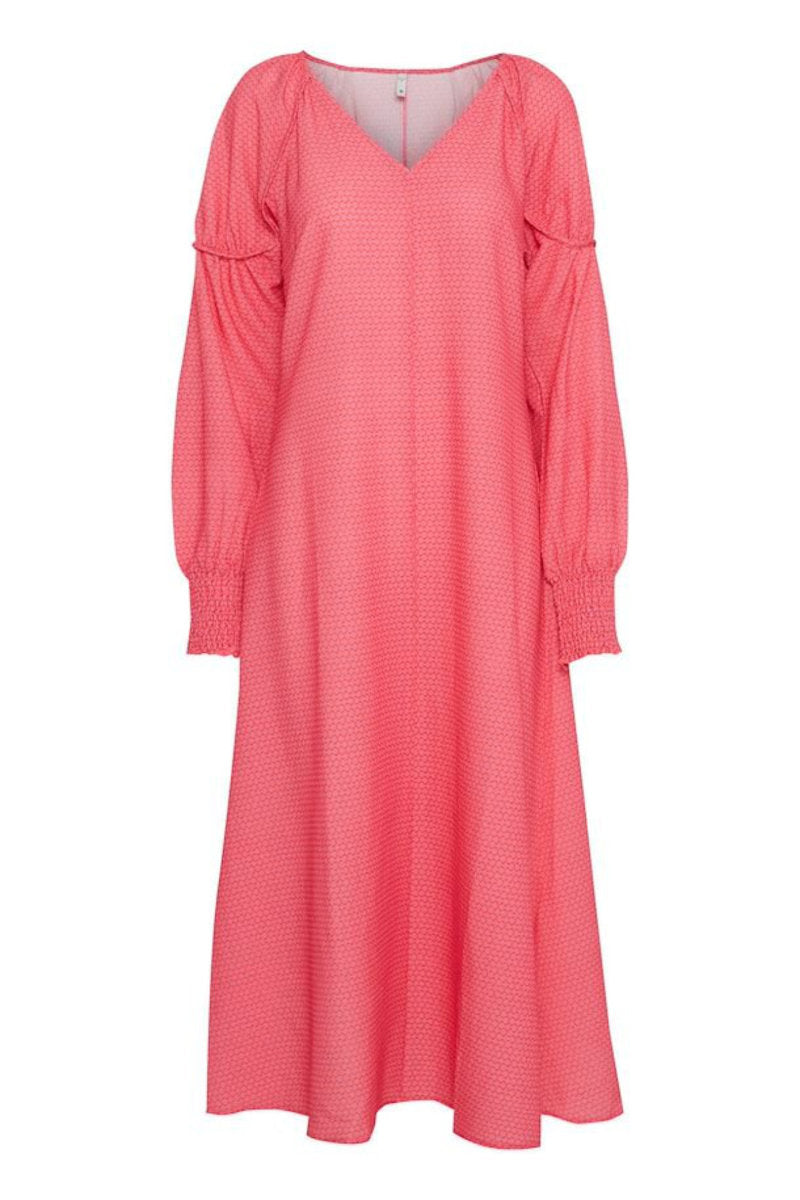 Savino dress, shocking pink