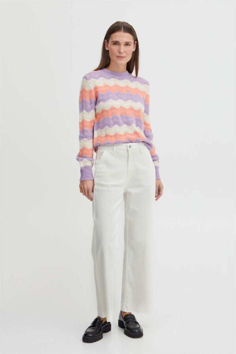 Martine wave jumper, lilac