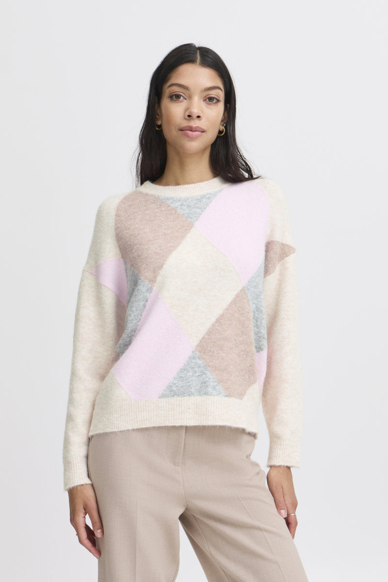 Omea jumper, marshmallow