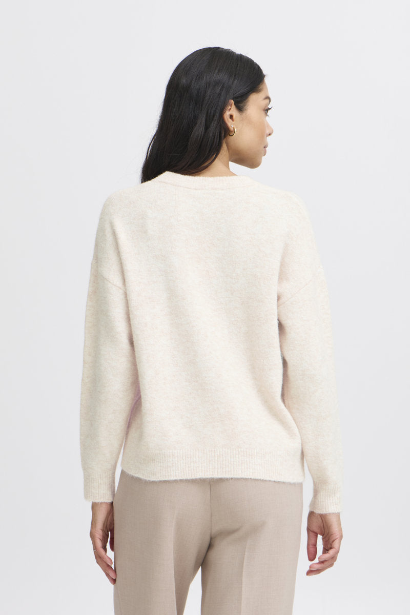 Omea jumper, marshmallow