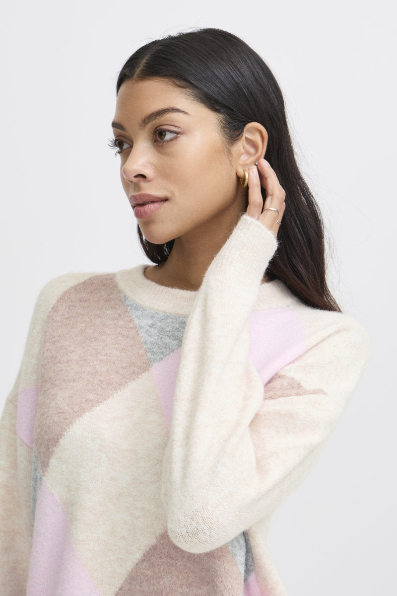 Omea jumper, marshmallow