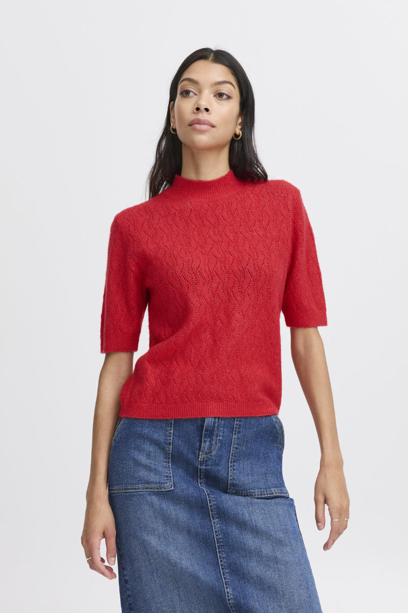 Miffa jumper, poinsettia