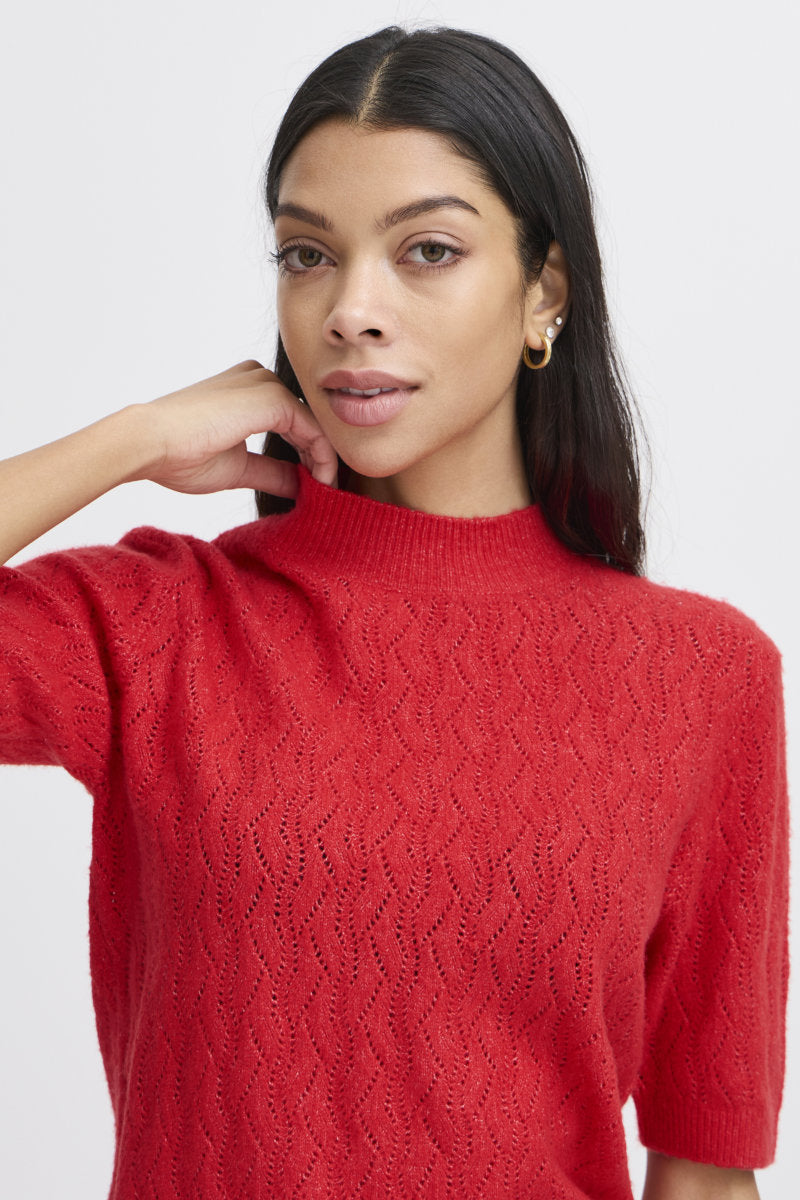 Miffa jumper, poinsettia