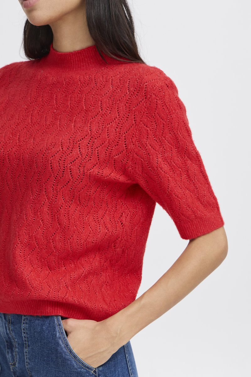 Miffa jumper, poinsettia