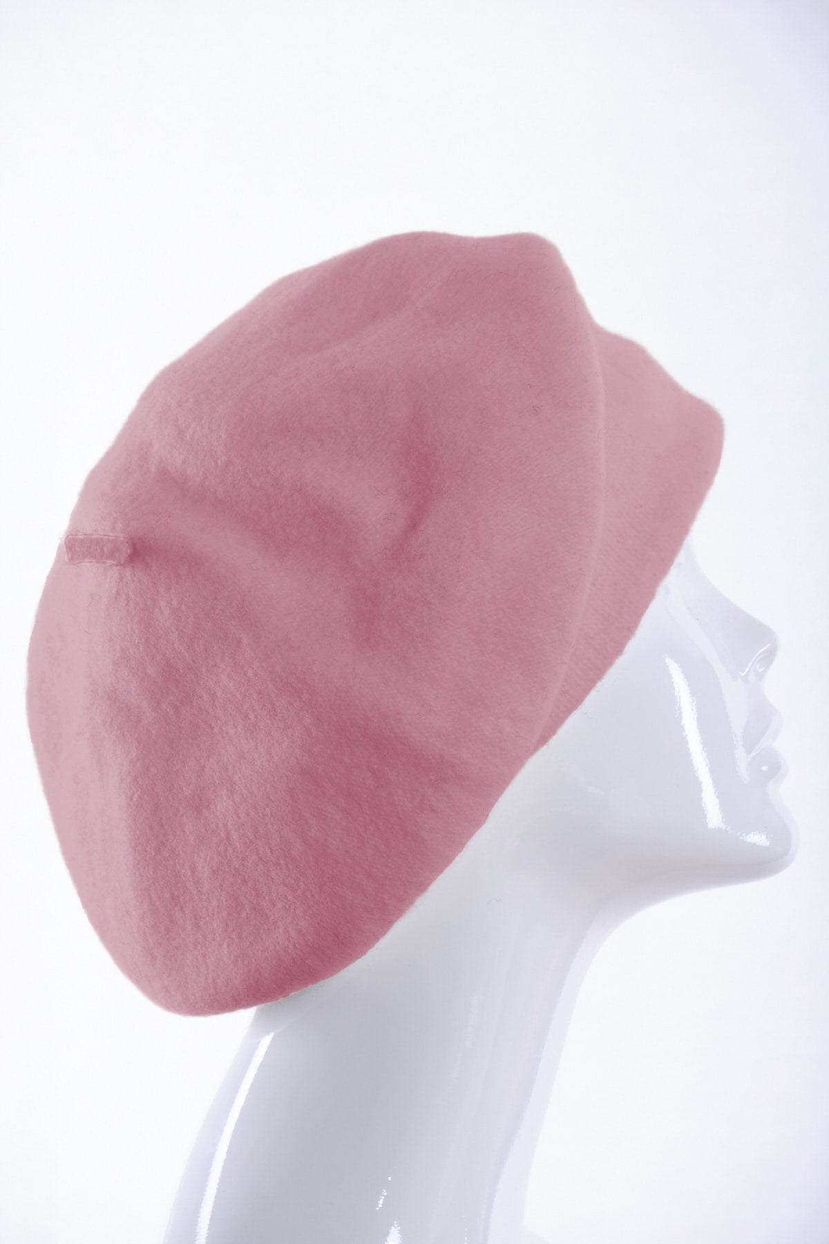 Merino wool roll up beret