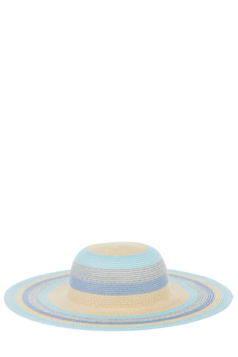 Circles sun hat, Blue