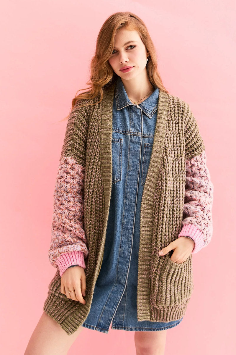 Madison cardi, khaki