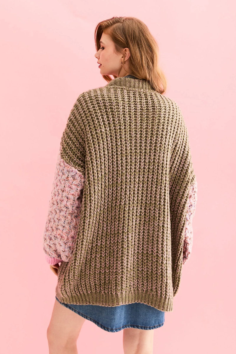 Madison cardi, khaki