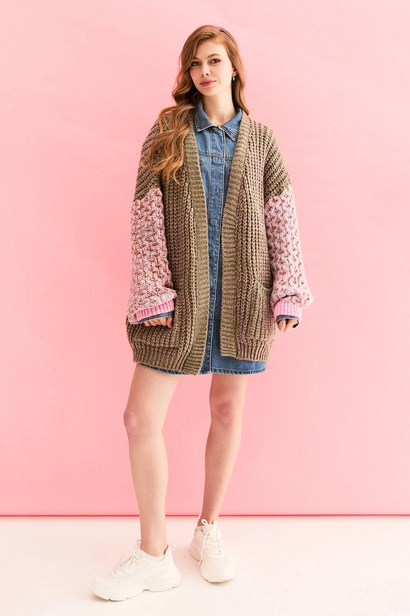 Madison cardi, khaki