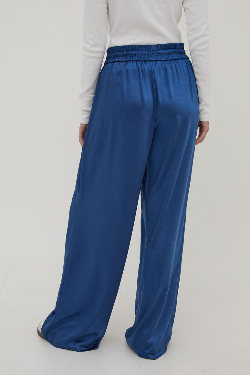 Ebba wide leg trousers, ultramarine