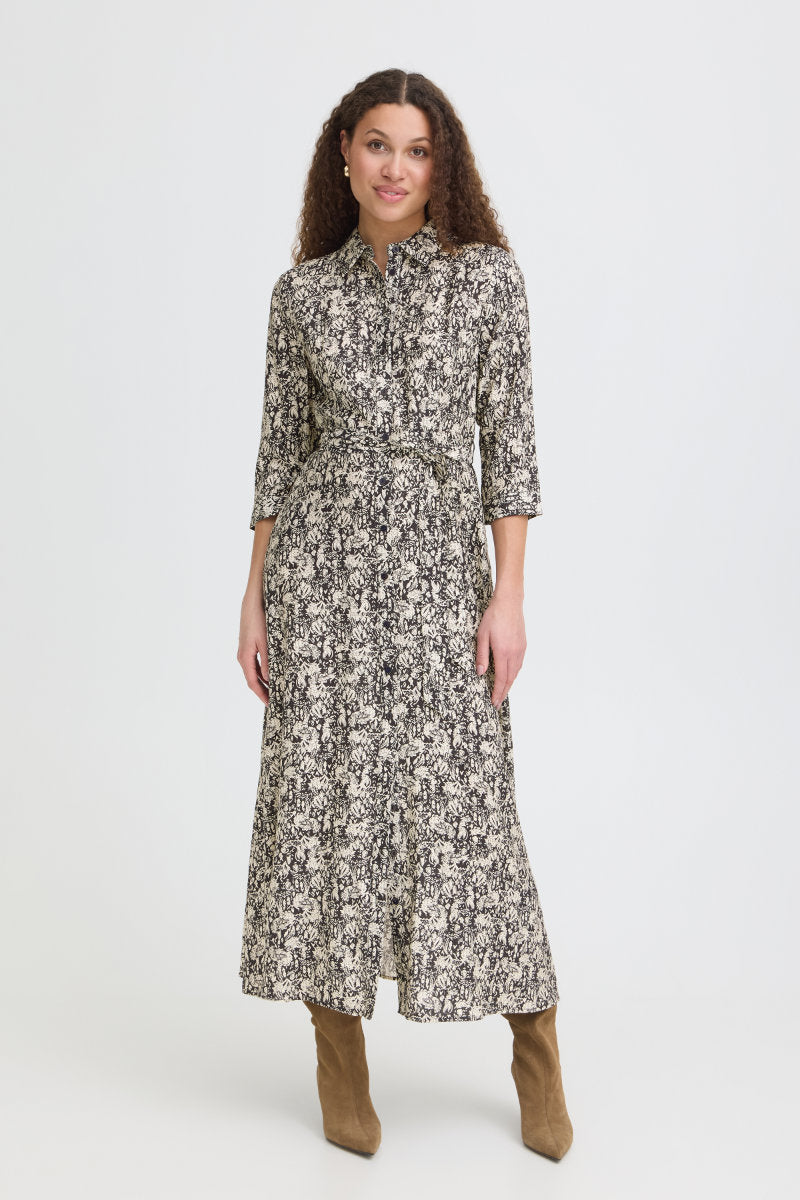 Ariana dress, dark navy