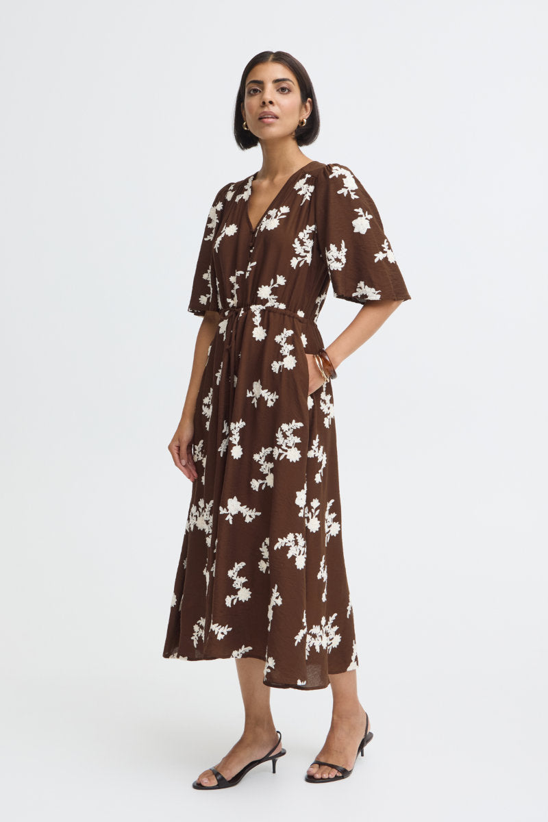 Jofinas dress, chocolate
