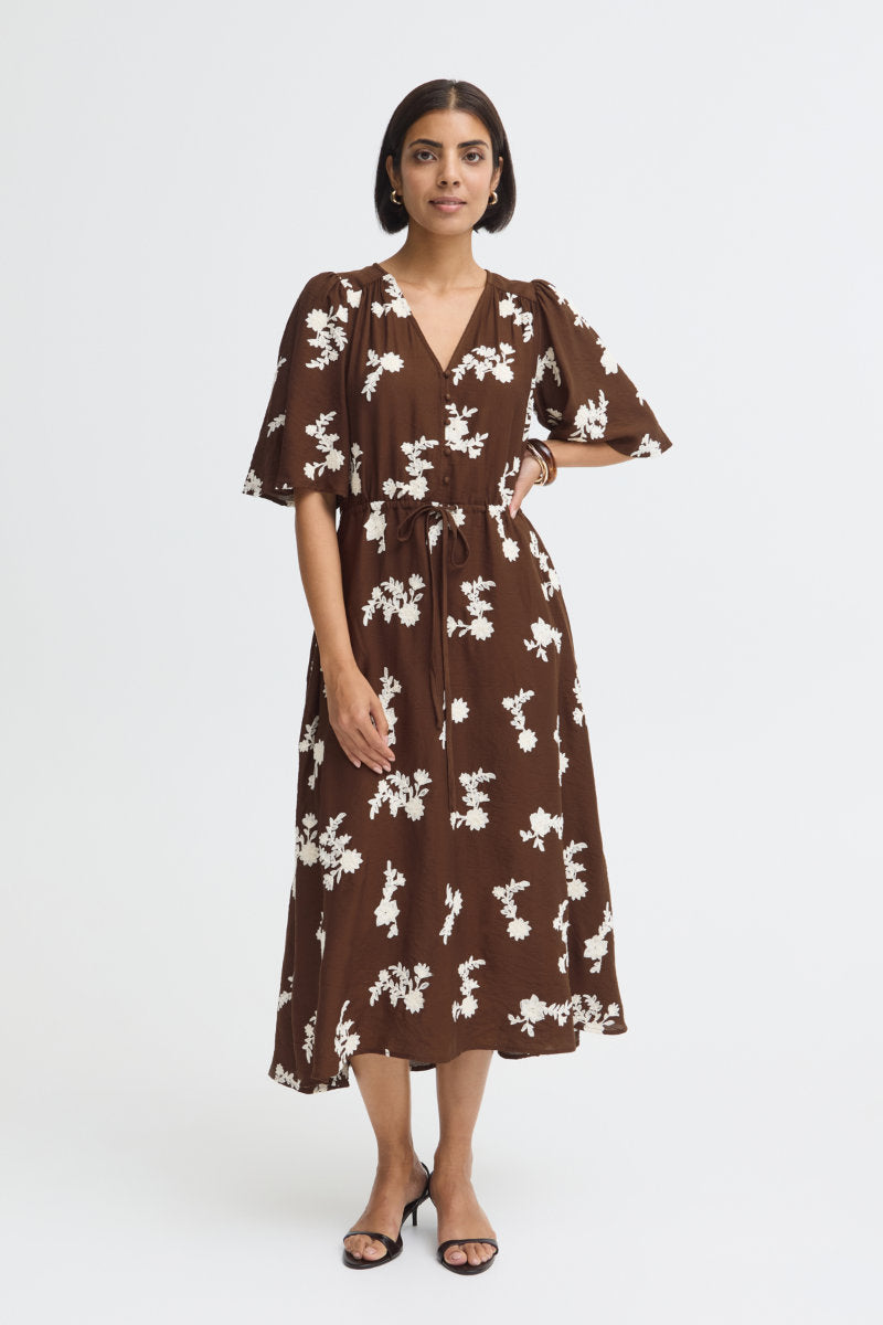 Jofinas dress, chocolate