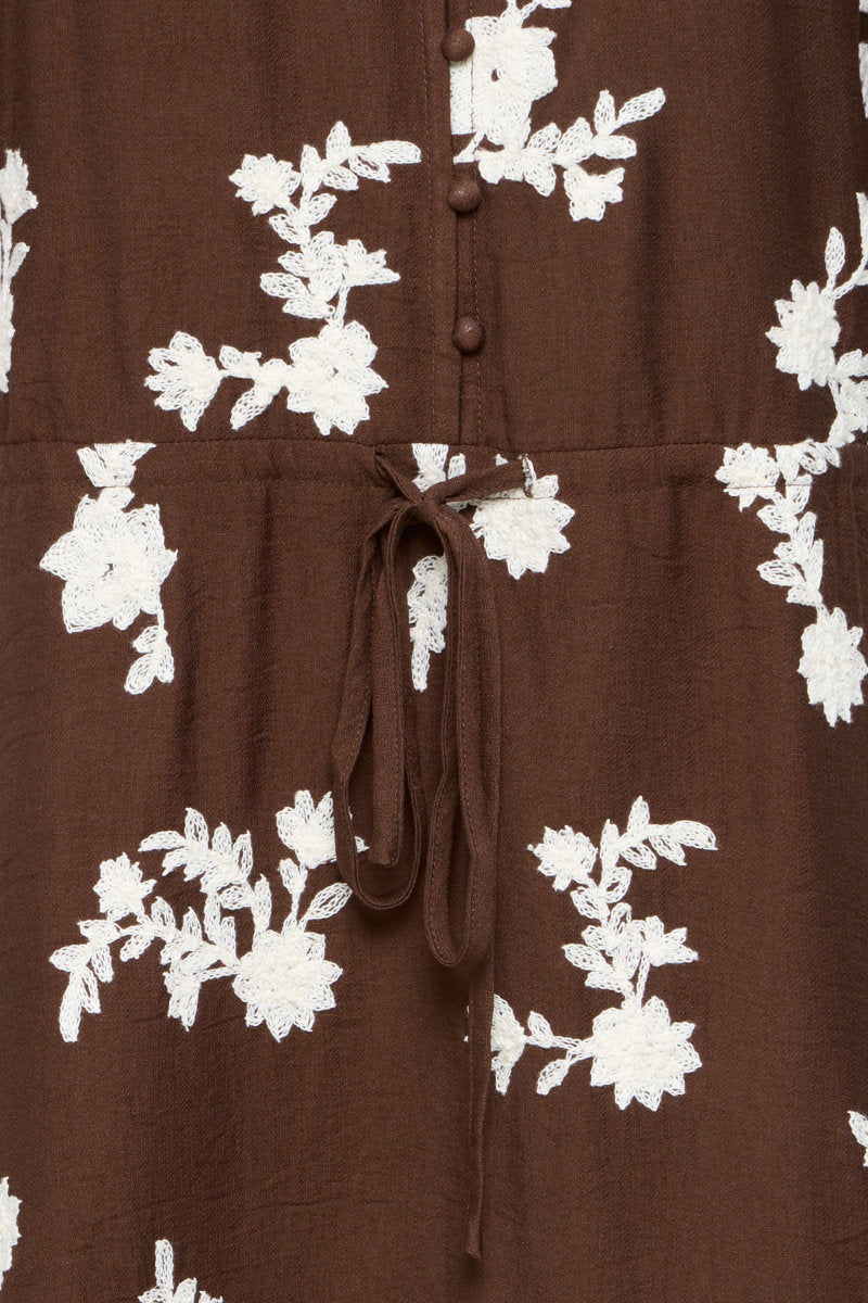 Jofinas dress, chocolate