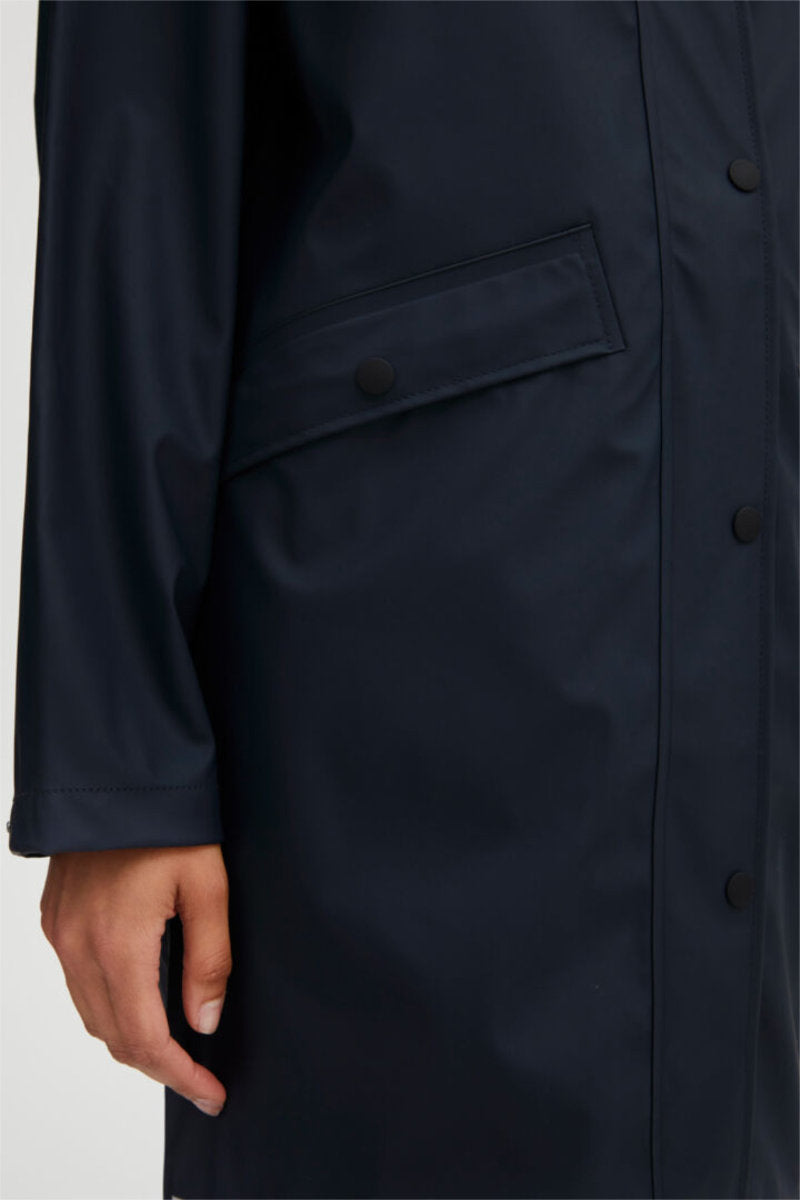 Tazi raincoat, dark navy
