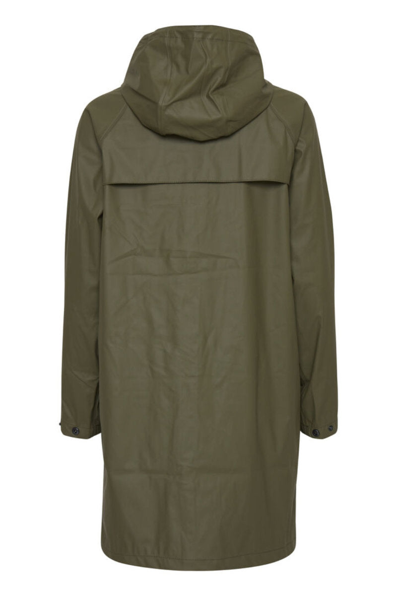 Tazi raincoat, olive