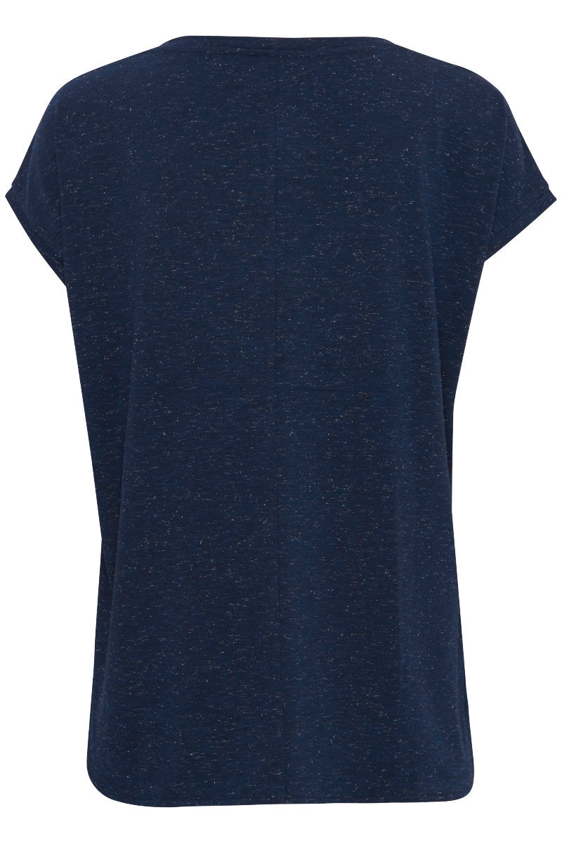 Rebel T shirt, navy sparkle