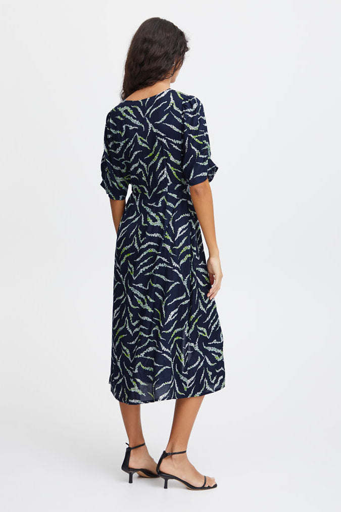 Evola dress, navy