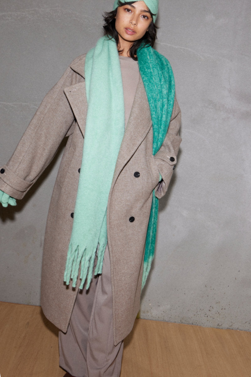 Abelardi scarf, Jade green