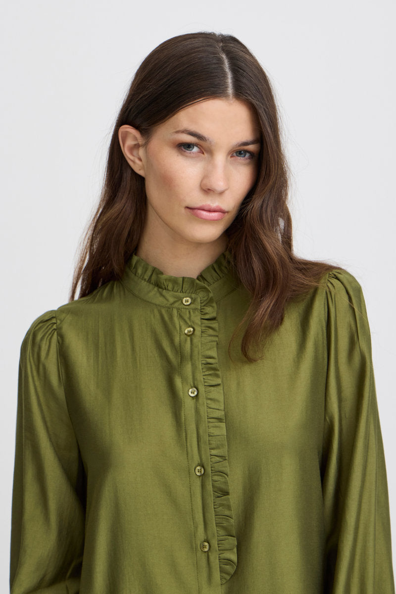 Karlani blouse, kiwi