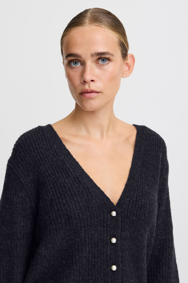 Marin cardigan, navy