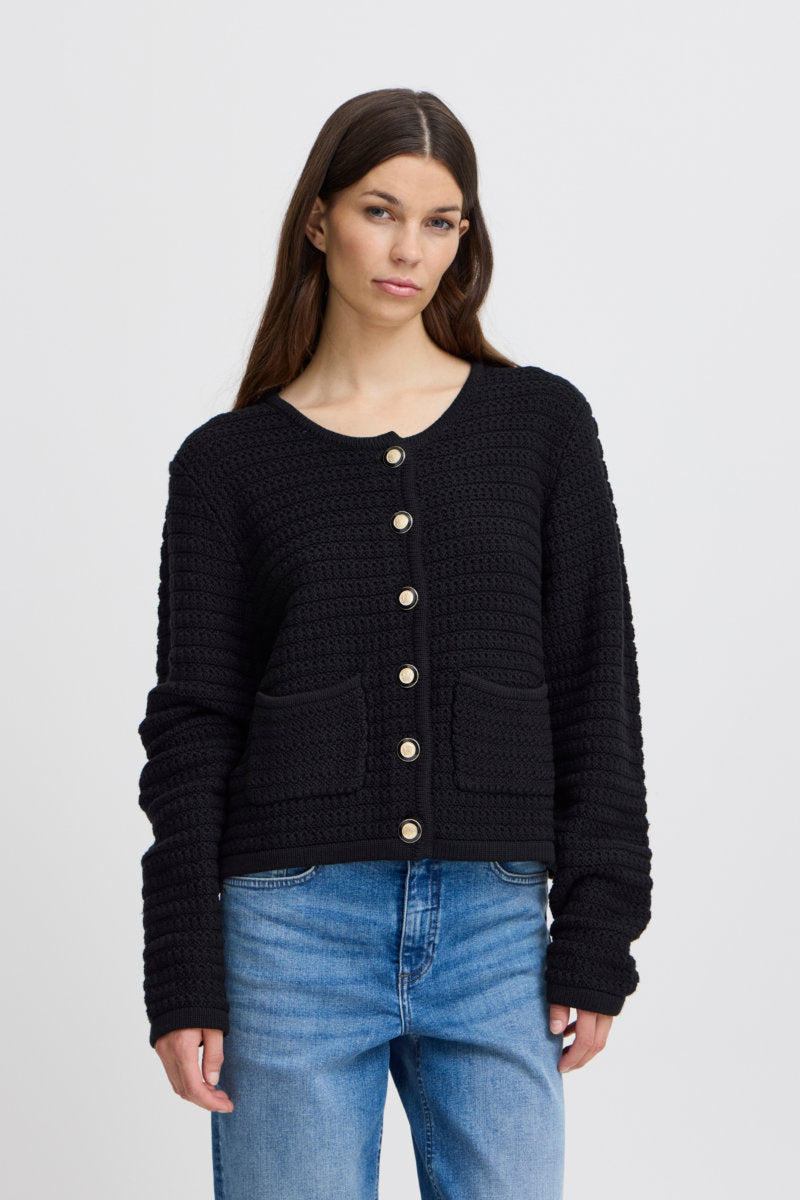 Beccas cardigan, black