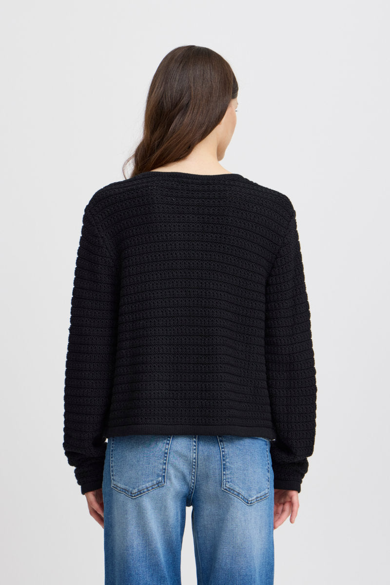 Beccas cardigan, black