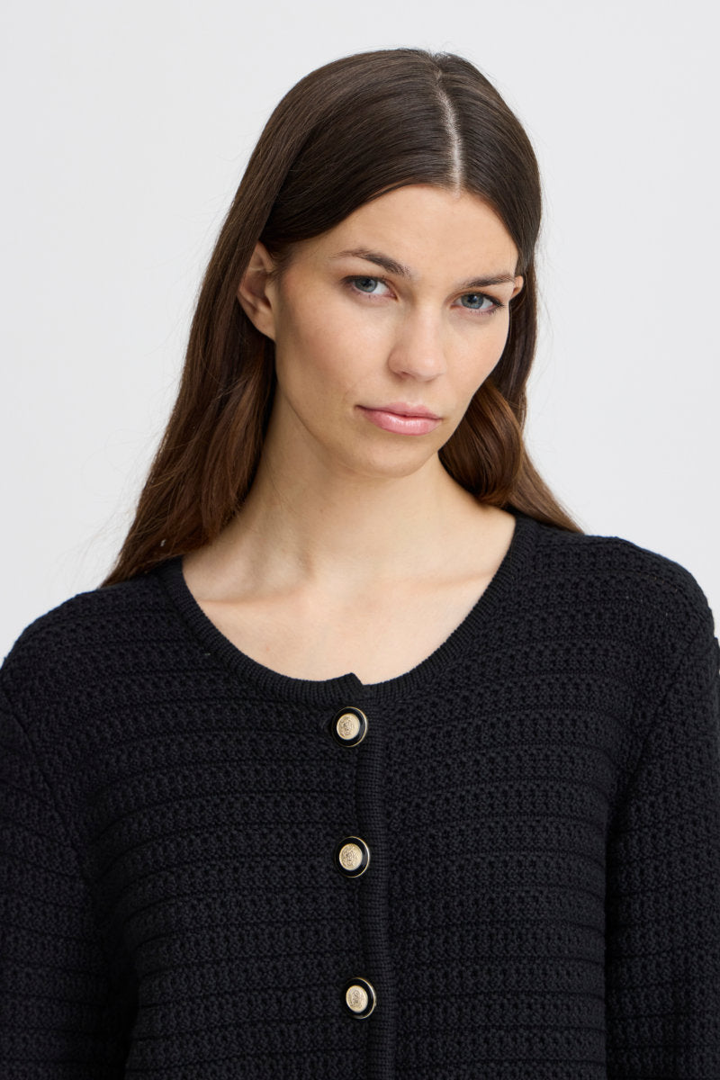 Beccas cardigan, black