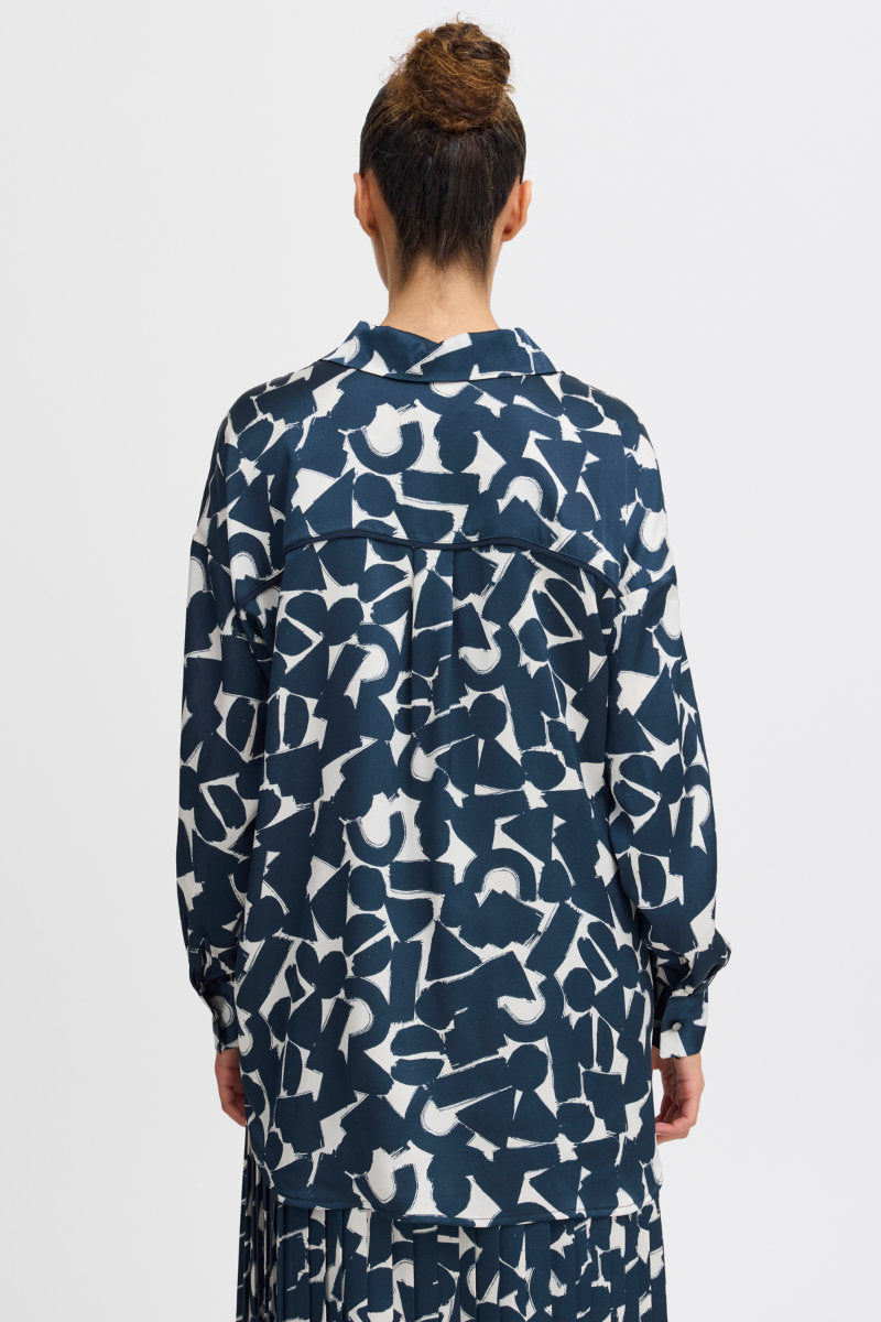 Graphi shirt, navy