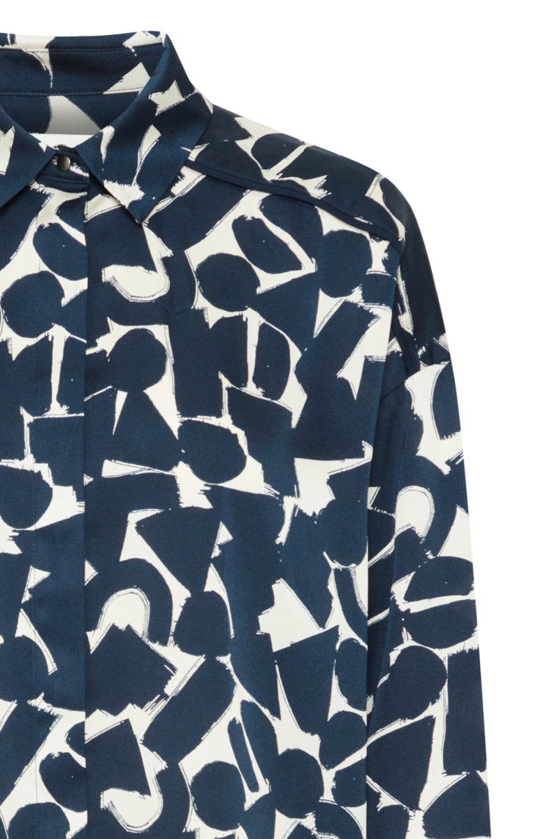 Graphi shirt, navy